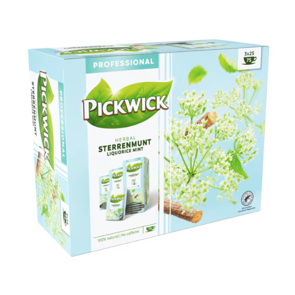 Pickwick Sterrenmunt thee x25